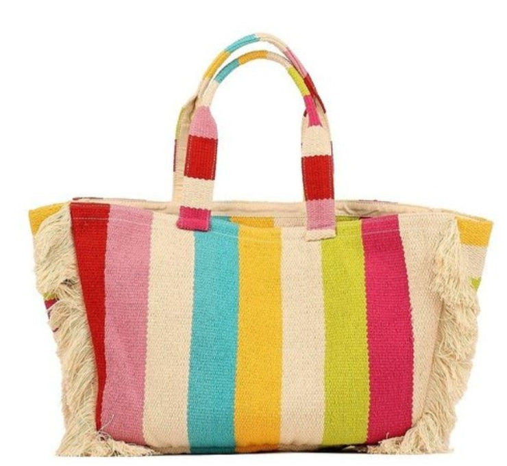 Striped Every Day Tote